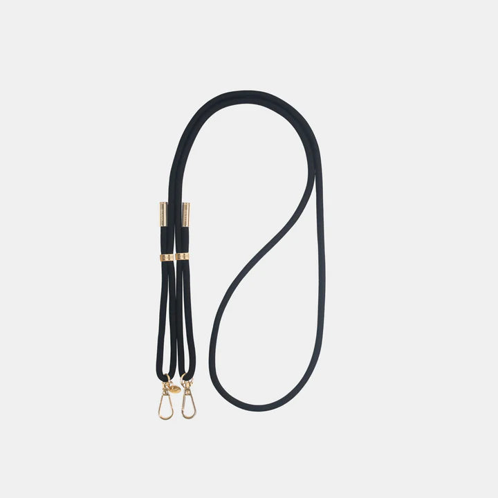 Mystique Black Phone Strap