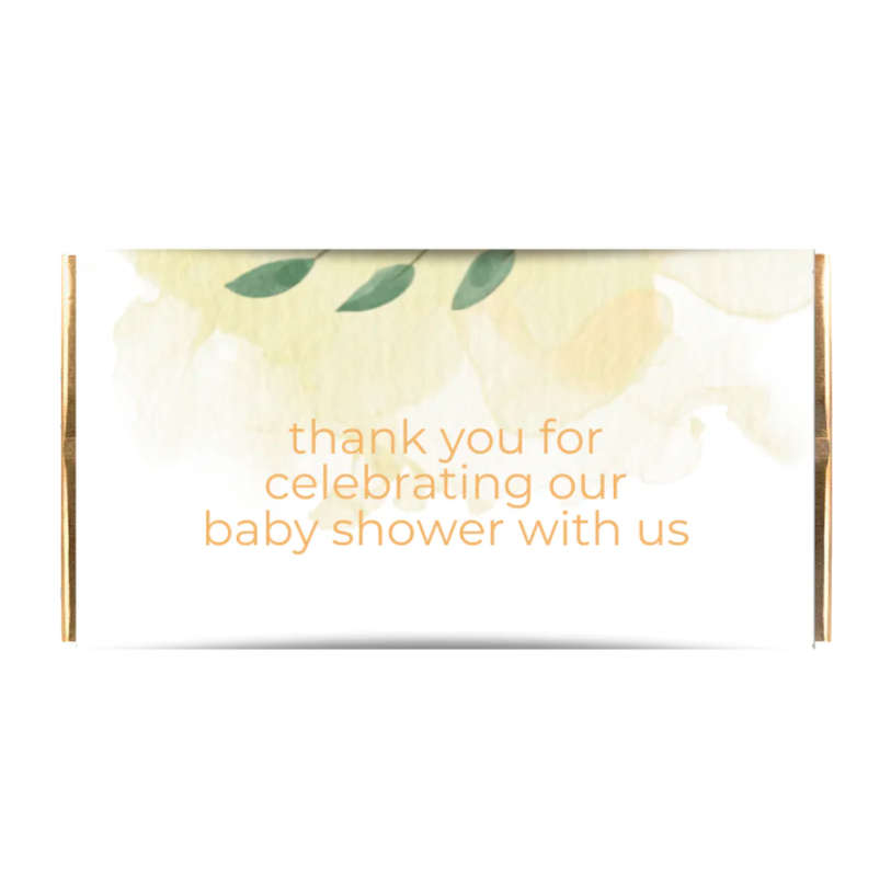 Baby Shower Chocolate Bar