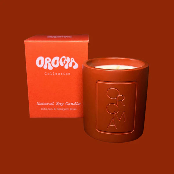 Candle - Tobacco and Honeyed Rose