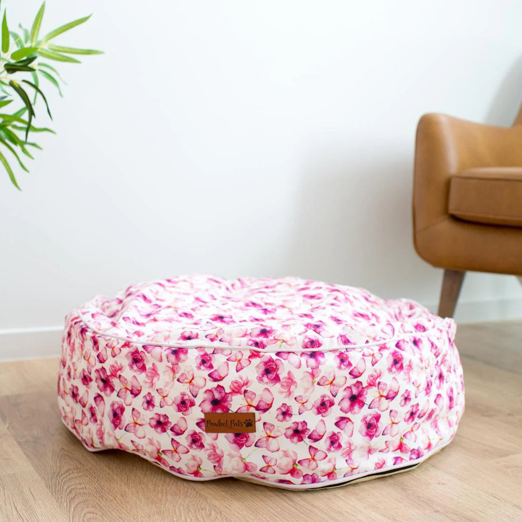 Cuddle Bud Dog Bed - Butterflies