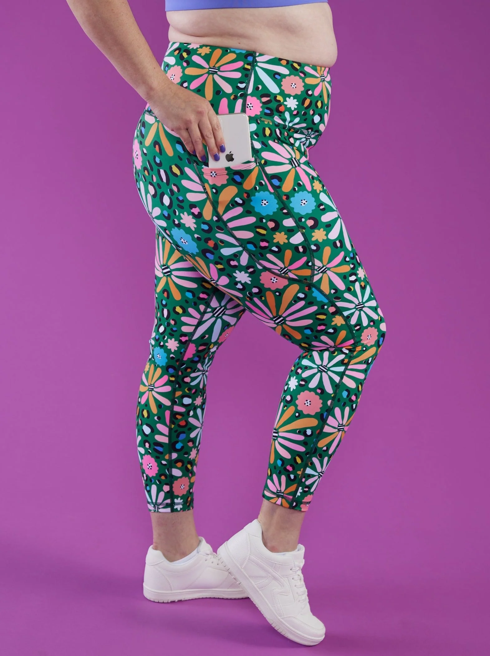 Wild Flower Full Leggings