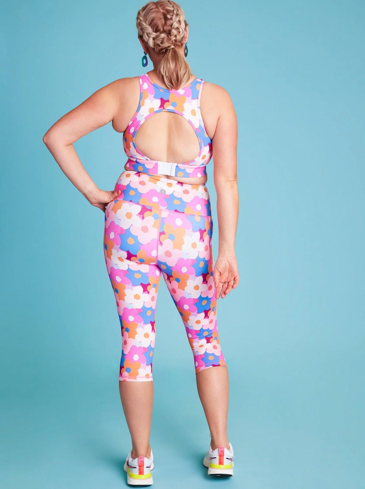 Hello Bloomer Cropped Leggings